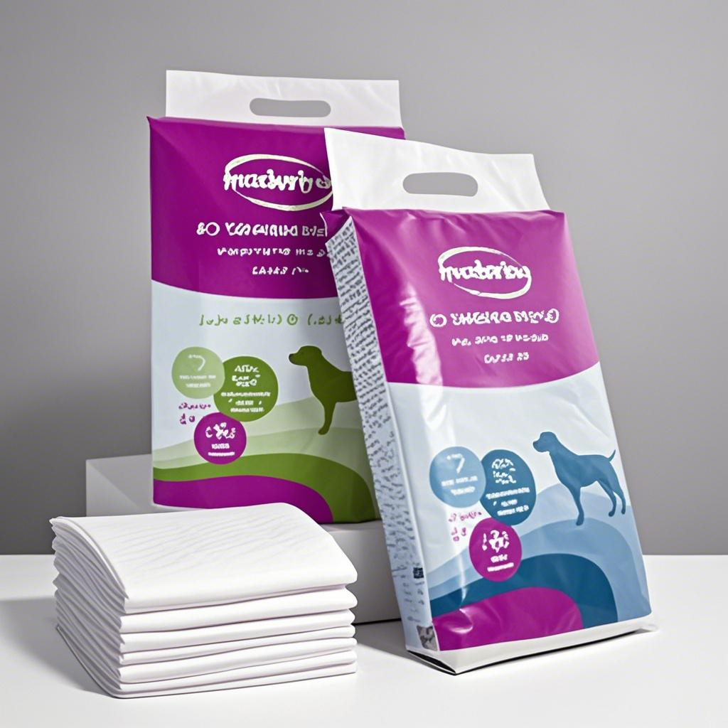Pet urine pad pack...
